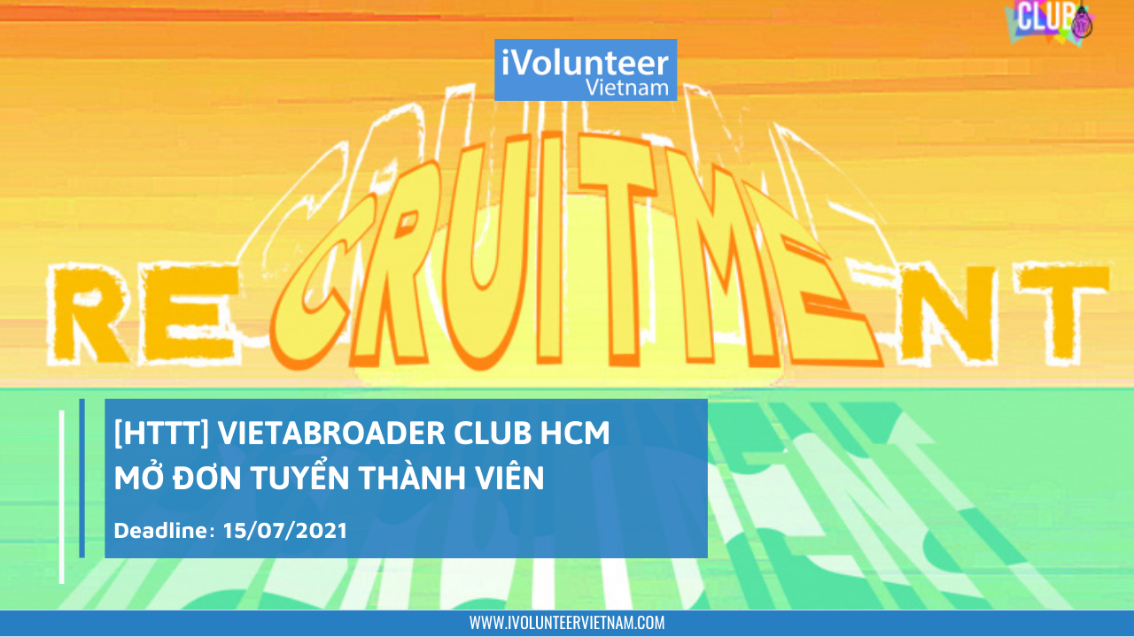 [HTTT] VietAbroader Club HCM Mở Đơn Tuyển Thành Viên