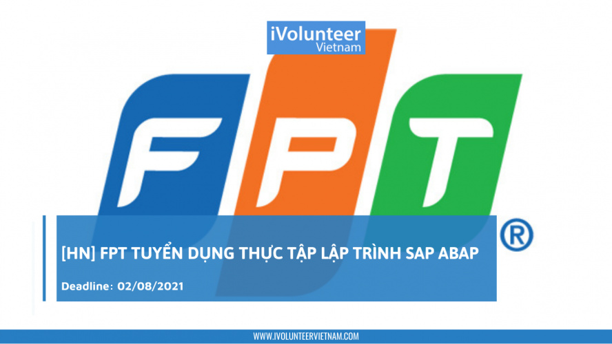 [HN] FPT Tuyển Dụng Thực Tập Lập Trình SAP ABAP