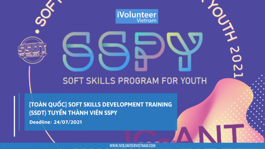 [Toàn Quốc] Soft Skills Development Training (SSDT) Tuyển Thành Viên SSPY