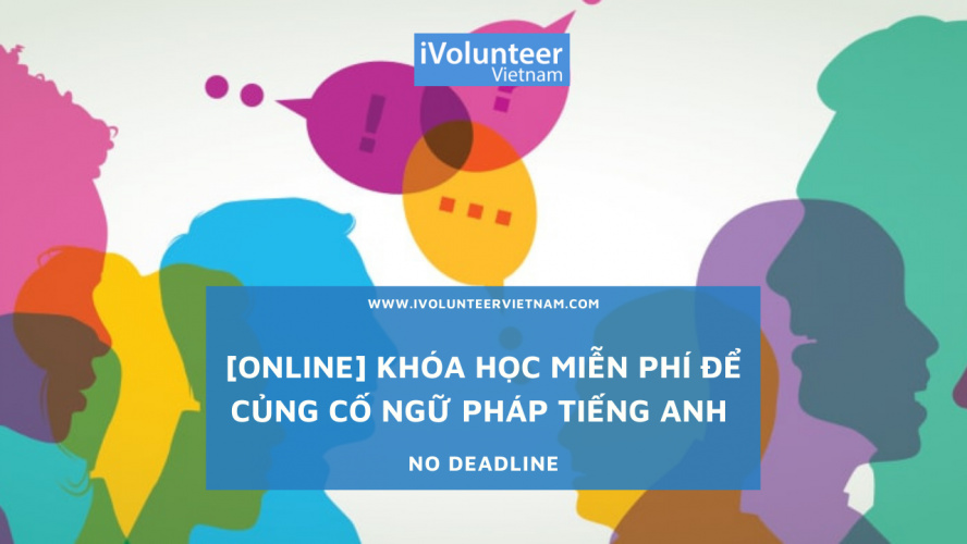 [Online] Khóa Học Miễn Phí Để Củng Cố Ngữ Pháp Tiếng Anh