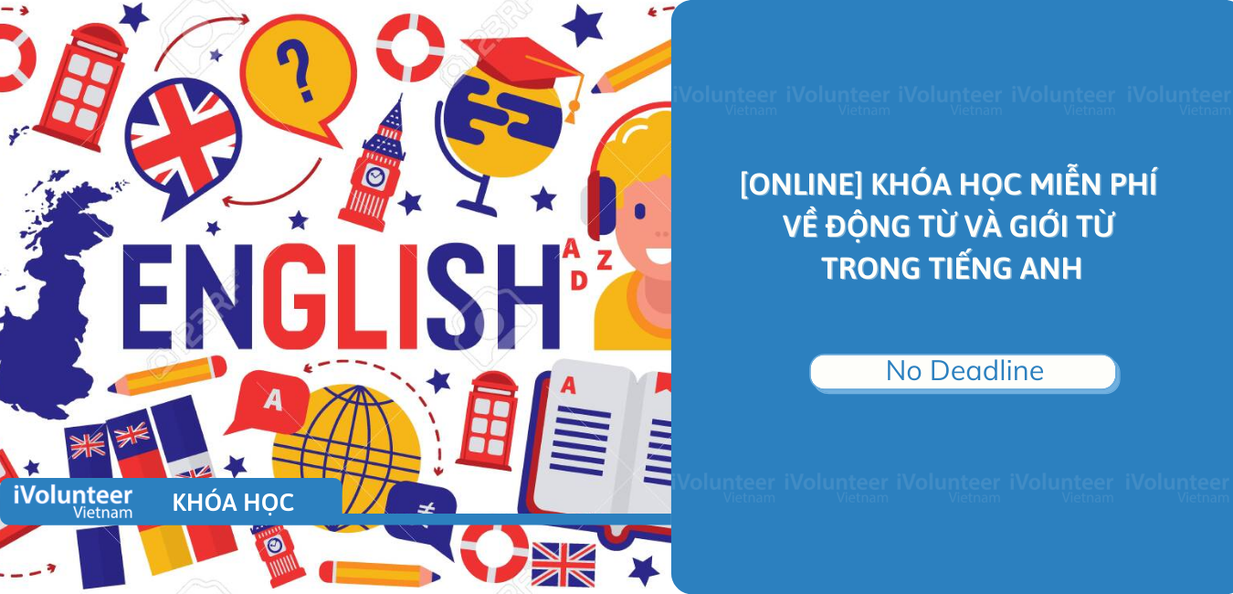 [Online] Khóa Học Miễn Phí Về Động Từ Và Giới Từ Trong Tiếng Anh
