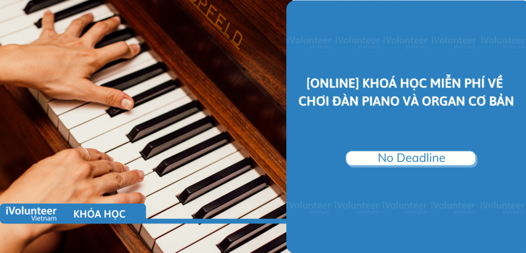 [Online] Khoá Học Miễn Phí Về Chơi Đàn Piano Và Organ Cơ Bản