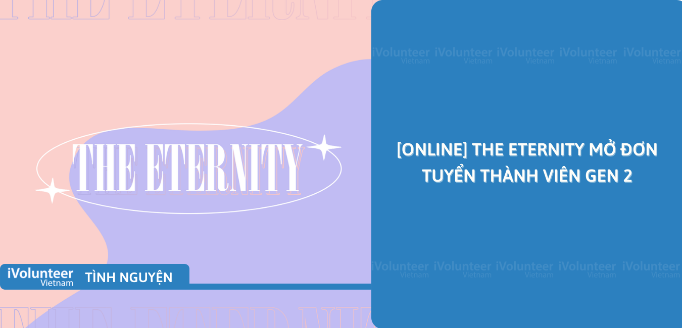 [Online] The Eternity Mở Đơn Tuyển Thành Viên Gen 2