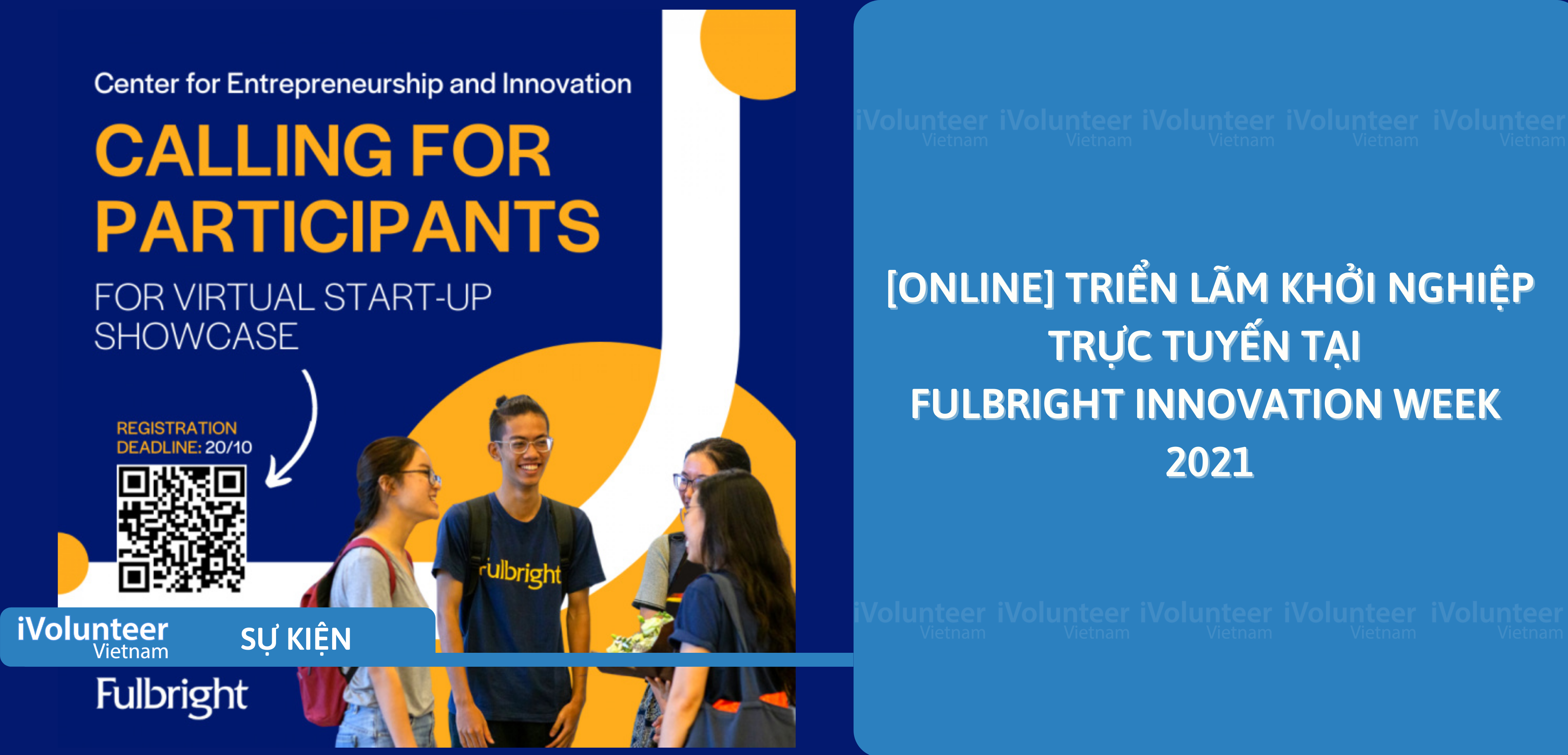 [Online] Triển Lãm Khởi Nghiệp Trực Tuyến Tại Fulbright Innovation Week 2021