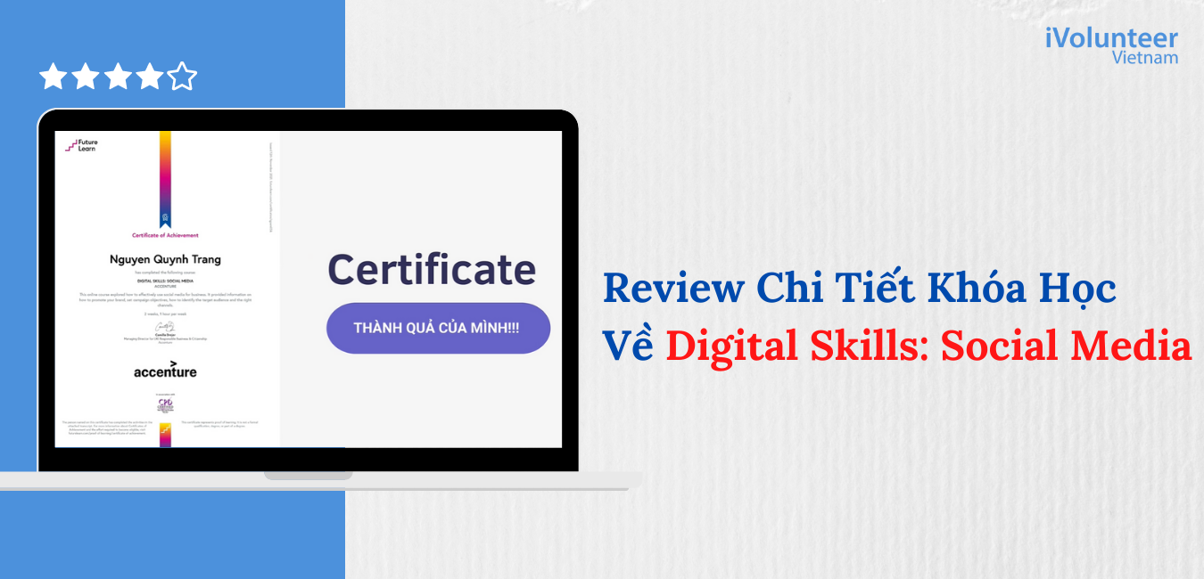 Review Chi Tiết Khóa Học Về Digital Skills: Social Media
