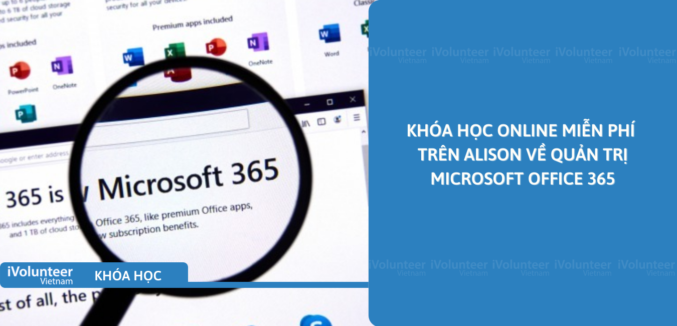 Khóa Học Online Miễn Phí Về Quản Trị Microsoft Office 365 - iVolunteer  Vietnam