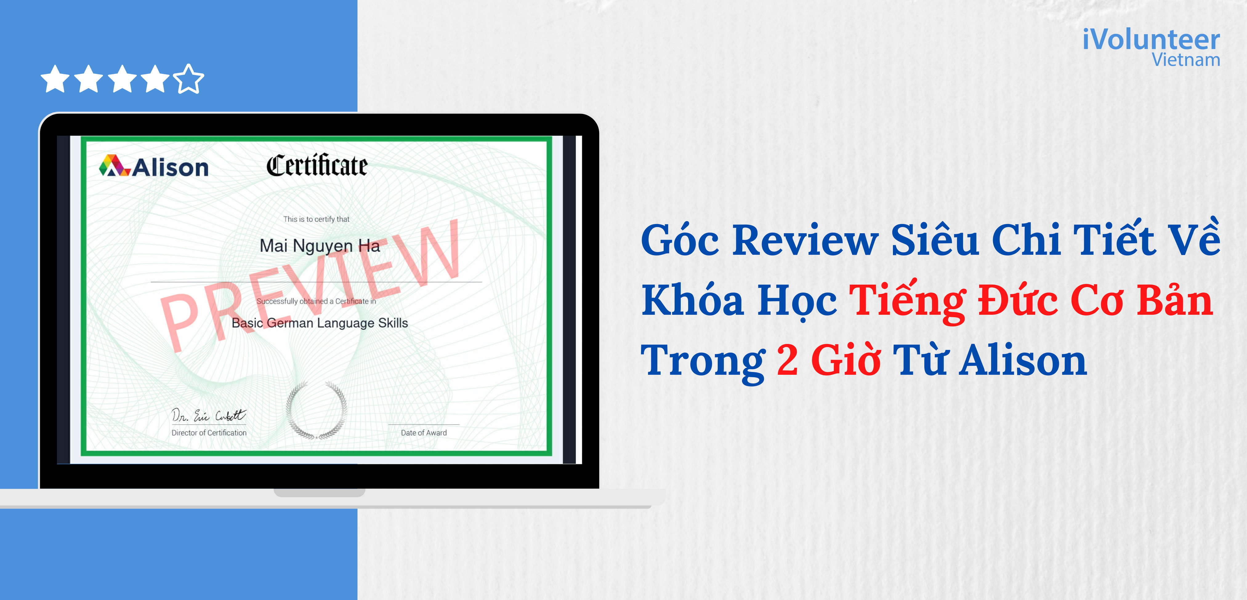 Góc Review Siêu Chi Tiết Về Khóa Học Tiếng Đức Cơ Bản Trong 2 Giờ