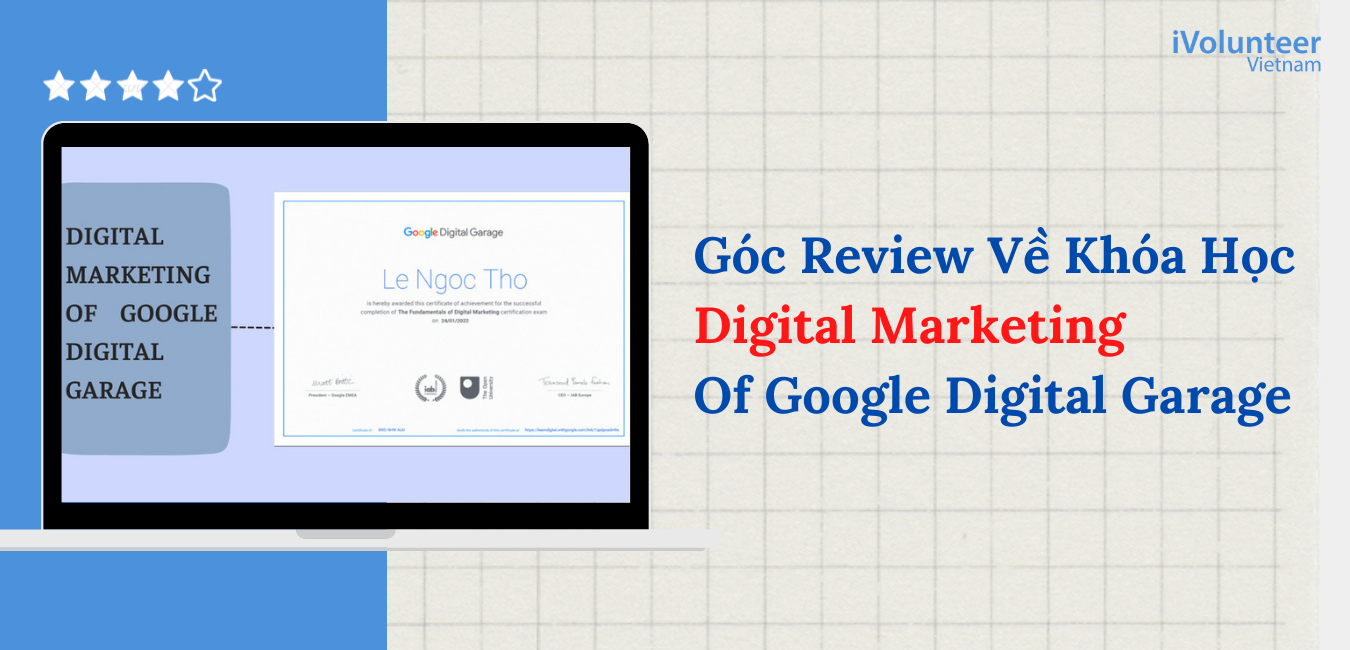 Review Khóa Học Digital Marketing Of Google Digital Garage Cùng Đại Sứ Ngọc Thơ