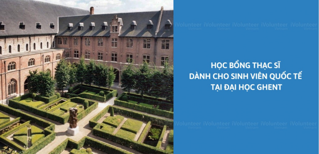 [Bỉ]  Học Bổng Thạc Sĩ Dành Cho Sinh Viên Quốc Tế Tại Đại Học Ghent