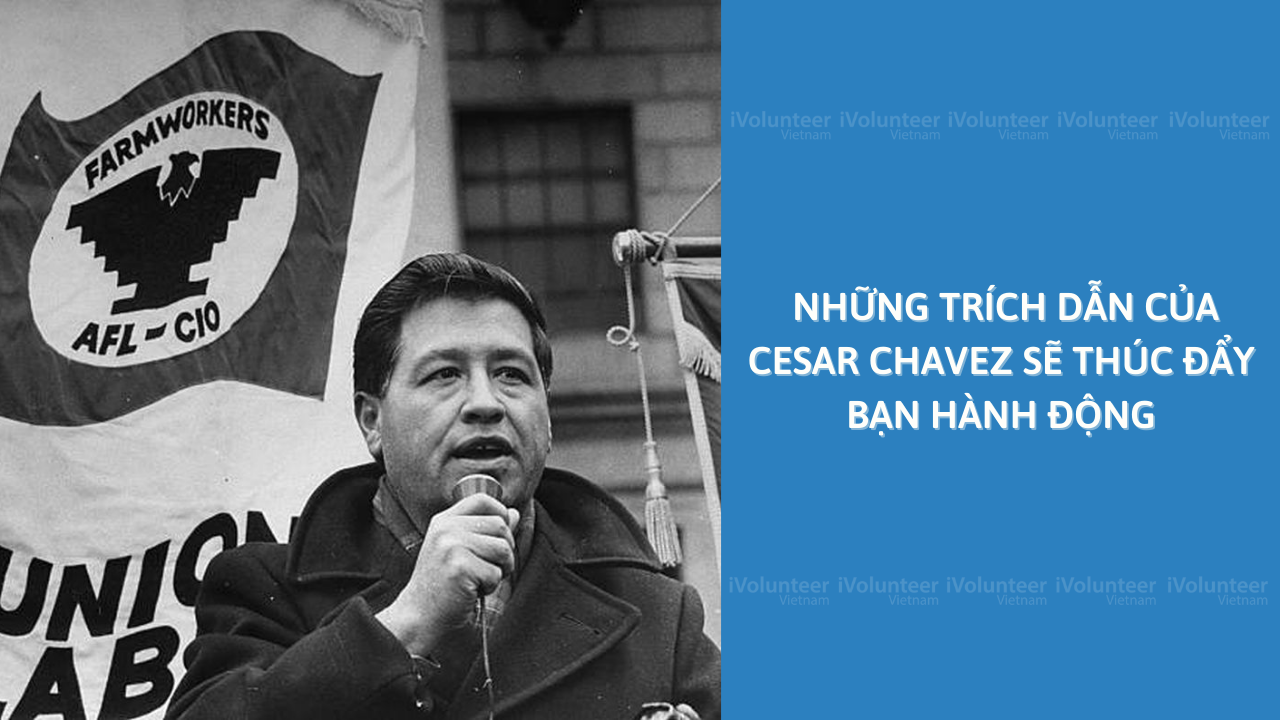 Những Trích Dẫn Của Cesar Chavez Sẽ Thúc Đẩy Bạn Hành Động