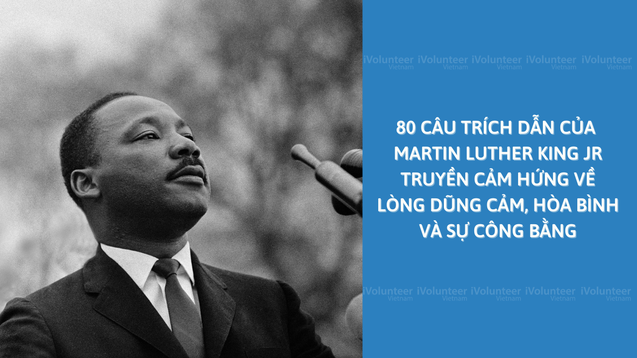 80 Câu Trích Dẫn Của Martin Luther King Jr Truyền Cảm Hứng Về Lòng Dũng Cảm, Hòa Bình Và Sự Công Bằng
