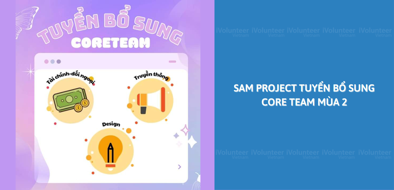 Sam Project Tuyển Bổ Sung Core Team Mùa 2