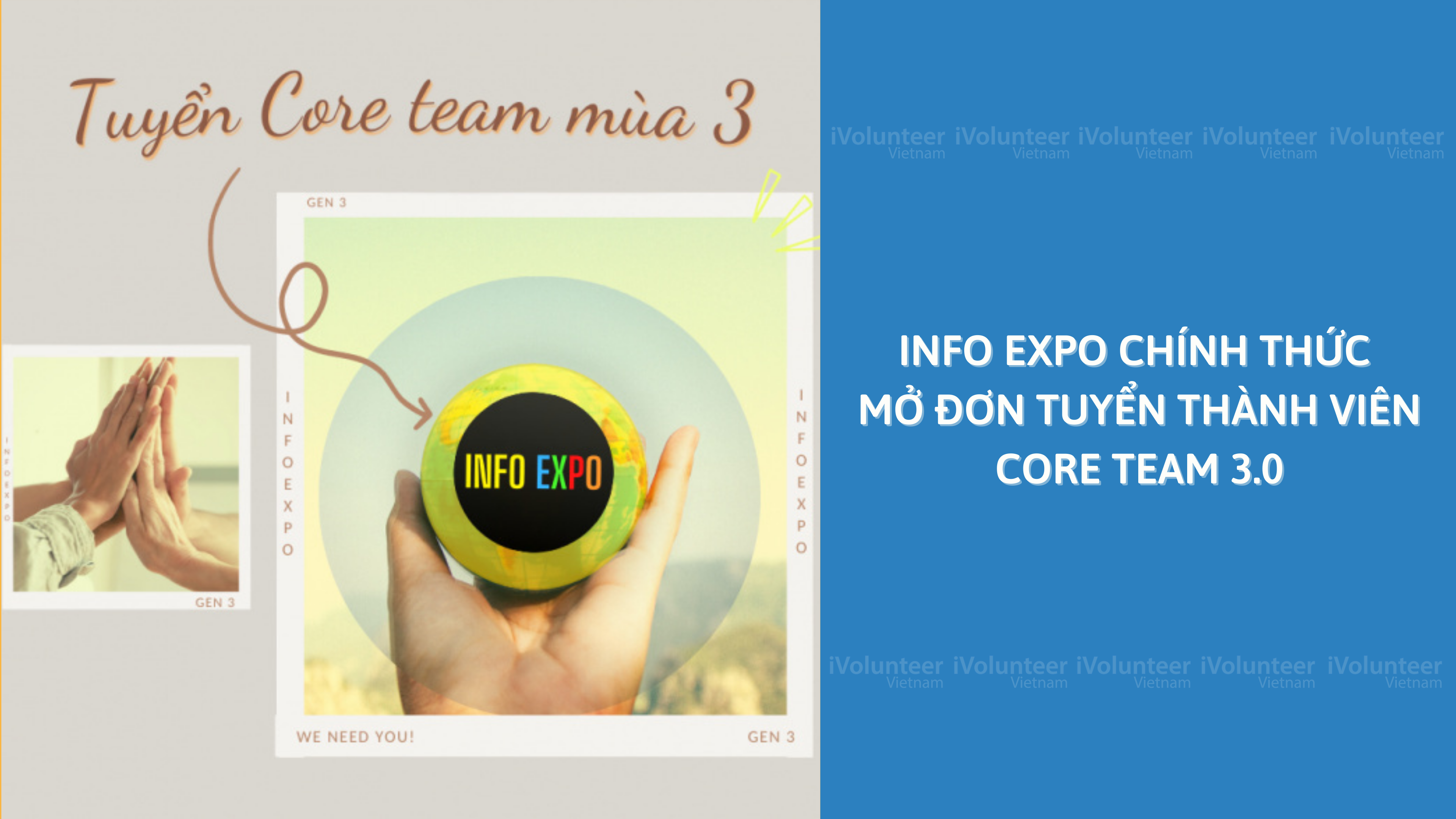 Info Expo Chính Thức Mở đơn Tuyển Thành Viên Core Team 3.0