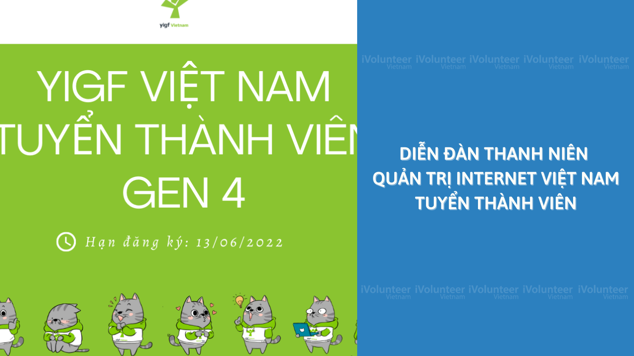 Diễn Đàn Thanh Niên Quản Trị Internet Việt Nam YIGF Tuyển Thành Viên