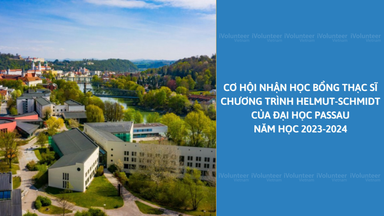Học Bổng Thạc Sĩ Chương Trình Helmut-Schmidt Của Đại Học Passau Năm Học 2023-2024