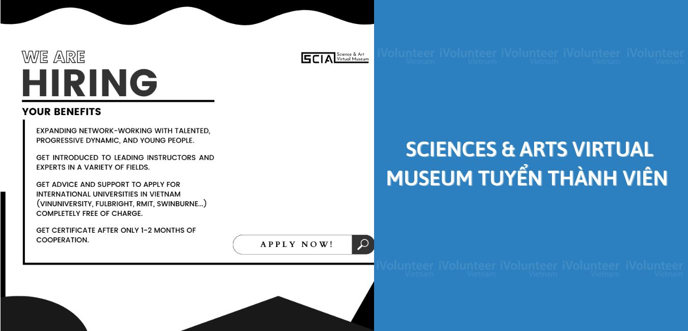 Sciences & Arts Virtual Museum Tuyển Thành Viên
