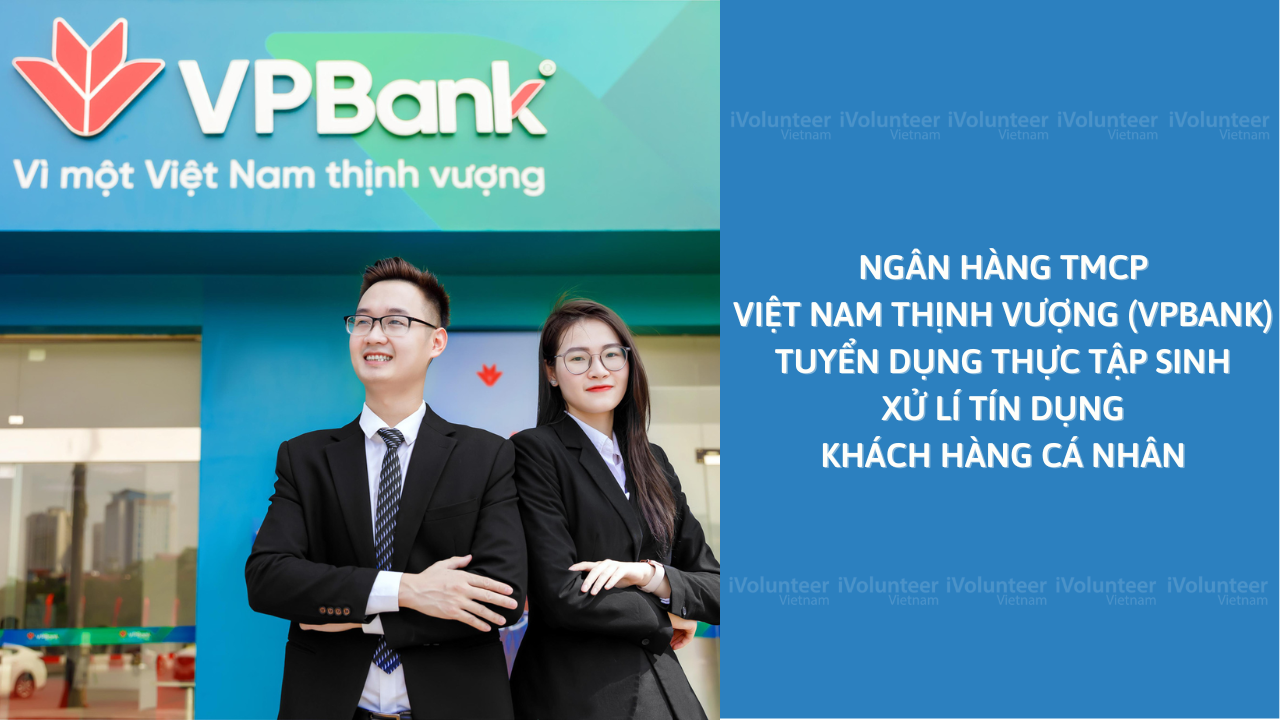 Ngân Hàng TMCP Việt Nam Thịnh Vượng (VPBank) Tuyển Dụng Thực Tập Sinh Xử Lí Tín Dụng Khách Hàng Cá Nhân