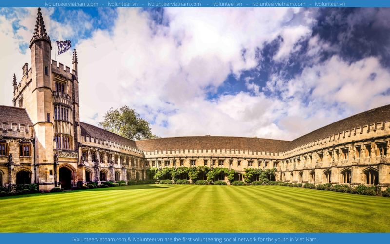Học Bổng Toàn Phần Bậc Đại Học Tại Đại Học Oxford 2022 - 2023