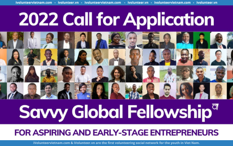 Học Bổng Toàn Phần Ngắn Hạn Chương Trình Doanh Nhân Trẻ Savvy Global Fellowship Program For Aspiring And Early-Stage Entrepreneurs 2022