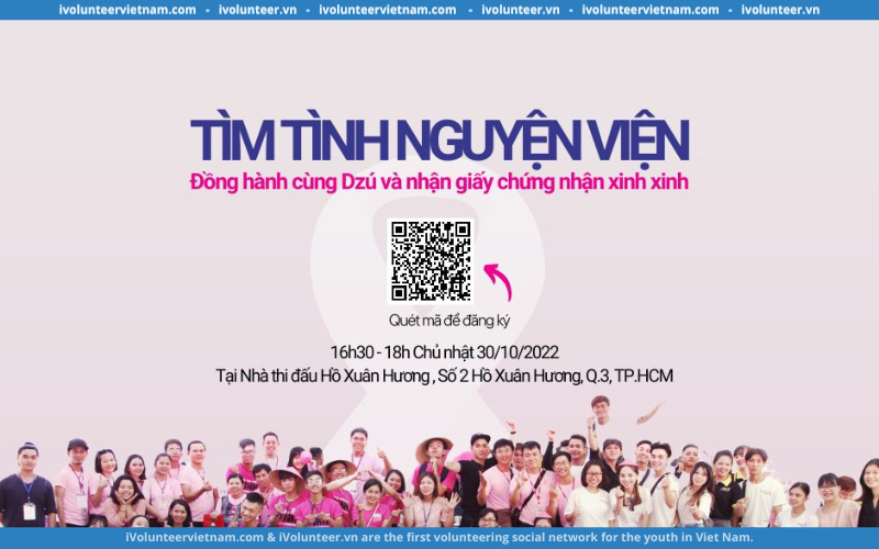 Mạng Lưới Ung Thư Vú Việt Nam (BCNV) Tuyển Tình Nguyện Viên Ngày Hội Nón Hồng 2022