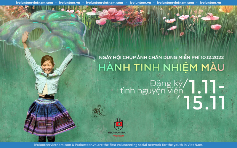 Cộng Đồng Help-Portrait Vietnam Tuyển Tình Nguyện Viên Chương Trình “Chụp Ảnh Chân Dung Miễn Phí Cho Những Hoàn Cảnh Khó Khăn”