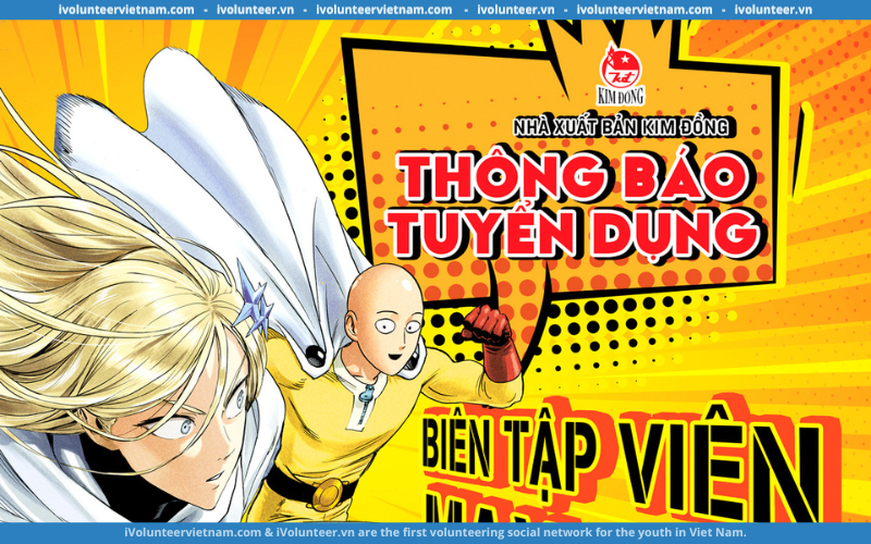 Nhà Xuất Bản Kim Đồng Tuyển Biên Tập Viên Cho Mảng Truyện Tranh Manga Nhật Bản