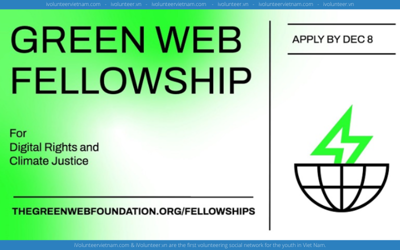 Tài Trợ Toàn Phần Chi Phí Khi Tham Gia Chương Trình Green Web Fellow 2023 Của The Green Web Foundation