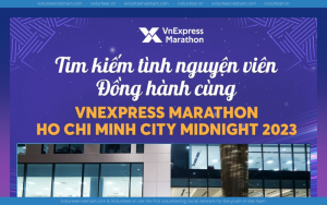 Tuyển Tình Nguyện Viện Tham Gia Giải Chạy VnExpress Marathon Hồ Chí Minh City Midnight 2023