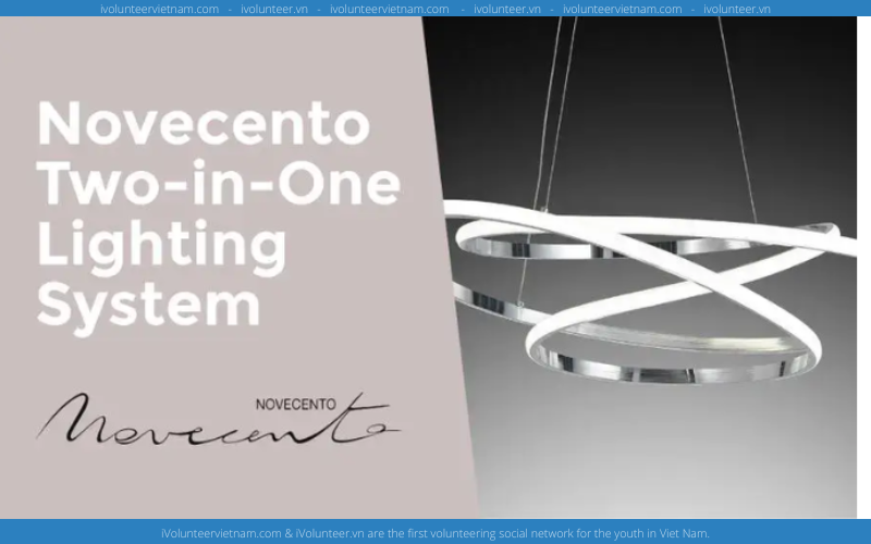 Cuộc Thi Thiết Kế Đèn LED: Novecento Two In One Lighting System 2023