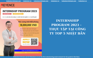 KVN Internship Program 2023 – Chương Trình “Thực Tập Sinh Tiềm Năng” Của Tập Đoàn Keyence Chính Thức Mở Đơn