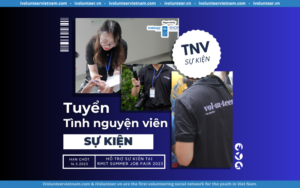 iVolunteer Vietnam Tuyển Tình Nguyện Viên Hỗ Trợ Sự Kiện “Summer Job Fair 2023” Tại Thành Phố Hồ Chí Minh