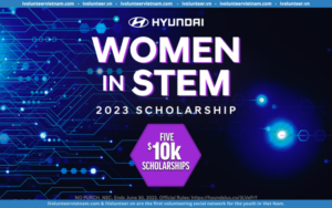 Chương Trình Học Bổng Dành Phụ Nữ Của Hyundai Trong Lĩnh vực STEM