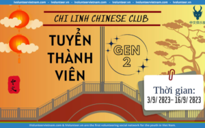 Câu Lạc Bộ Tiếng Trung Chí Linh Chinese Club Tuyển Thành Viên Thế Hệ 2