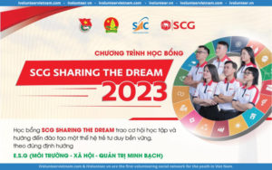 Học Bổng Dành Cho Sinh Viên Đại Học SCG Sharing The Dream 2023