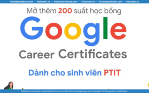 Học Bổng Chương Trình Phát Triển Nhân Tài Số (Google Career Certificate) 2024 – Đợt 2