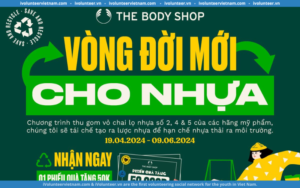 Chương Trình Vòng Đời Mới Cho Nhựa Của The Body Shop Việt Nam