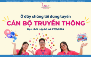 Quỹ Vì Tầm Góc Việt Mở Đơn Tìm Kiếm Đồng Đội Là Cán Bộ Truyền Thông