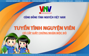 Cộng Đồng Tình Nguyện Việt Nam (VNV) Tuyển Tình Nguyện Viên Thiết Kế Có Giấy Chứng Nhận Mộc Đỏ