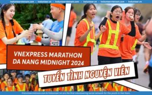 VnExpress Marathon Da Nang Midnight 2024 Tuyển Tình Nguyện Viên