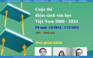 Cuộc Thi Điểm Sách Văn Học Việt Nam 2024 Mở Đơn Tham Gia