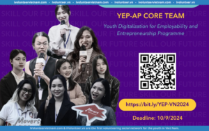 YEP-VN Chính Thức Mở Đơn Tuyển Thành Viên Core Team