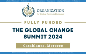 Học Bổng Toàn Phần, Bán Phần Cho Chương Trình Trao Đổi Global Change Summit 2024 Tại Maroc