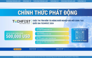 Cuộc Thi Tìm Kiếm Tài Năng Khởi Nghiệp Sáng Tạo Quốc Gia TECHFEST Việt Nam 2024 Chính Thức Mở Đơn Đăng Ký