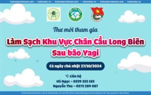 Hội Yêu Rác Tuyển Tình Nguyện Viên Dọn Rác Sau Bão Yagi