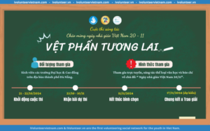 Cuộc Thi Sáng Tác “Vệt Phấn Tương Lai” Chào Mừng Ngày 20/11