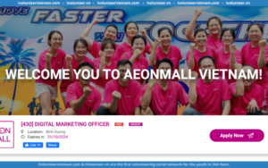 AEON MALL Tuyển Dụng Nhân Viên Digital Marketing Có Yêu Cầu Kinh Nghiệm