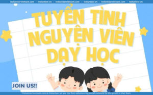 Lớp Học Cầu Vồng Tuyển Dụng Tình Nguyện Viên Dạy Học Từ Thiện