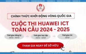 Cuộc Thi Huawei.ICT 2024-2025 Chính Thức Mở Đơn Đăng Ký