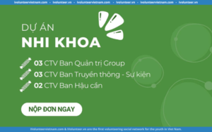 Nhi Khoa Y Học Cộng Đồng Tuyển Cộng Tác Viên 2025