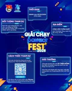 Đăng Ký Tham Gia Giải Chạy Connect Fest 2025 Trong Khuôn Khổ "Ngày Hội Học Sinh, Sinh Viên Toàn Quốc" - Connect Fest 2025